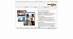 Desktop Screenshot of dansk-port-service.dk